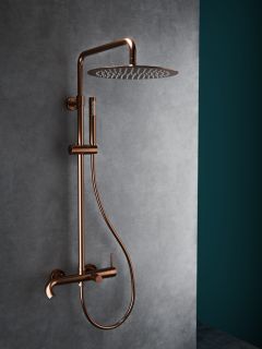 Душевая система Knotlor SS-33/RB, бронза